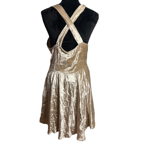 RAGA NWT Romantic Visions Beaded Velvet Mini Dress Size L - Picture 8 of 14